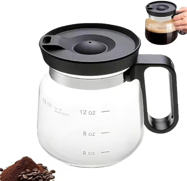 Glass Coffee Pot Mug