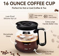 Glass Coffee Pot Mug