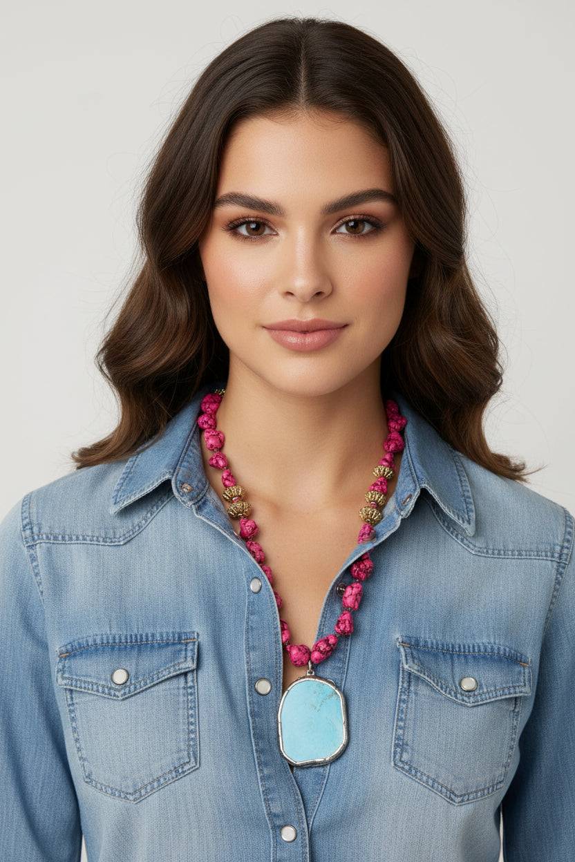 What A Stone Necklace