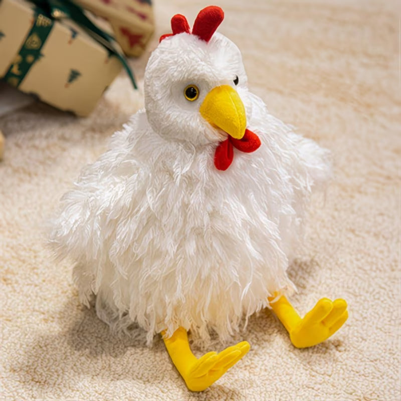 Long Feather Rooster Plushie