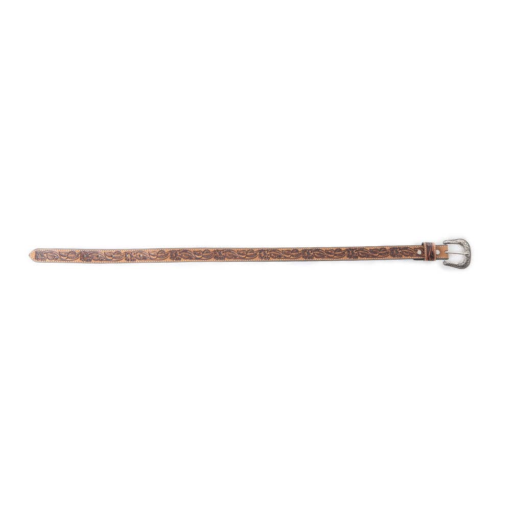 MYRA Jenson Hill Kid's Belt In Tan