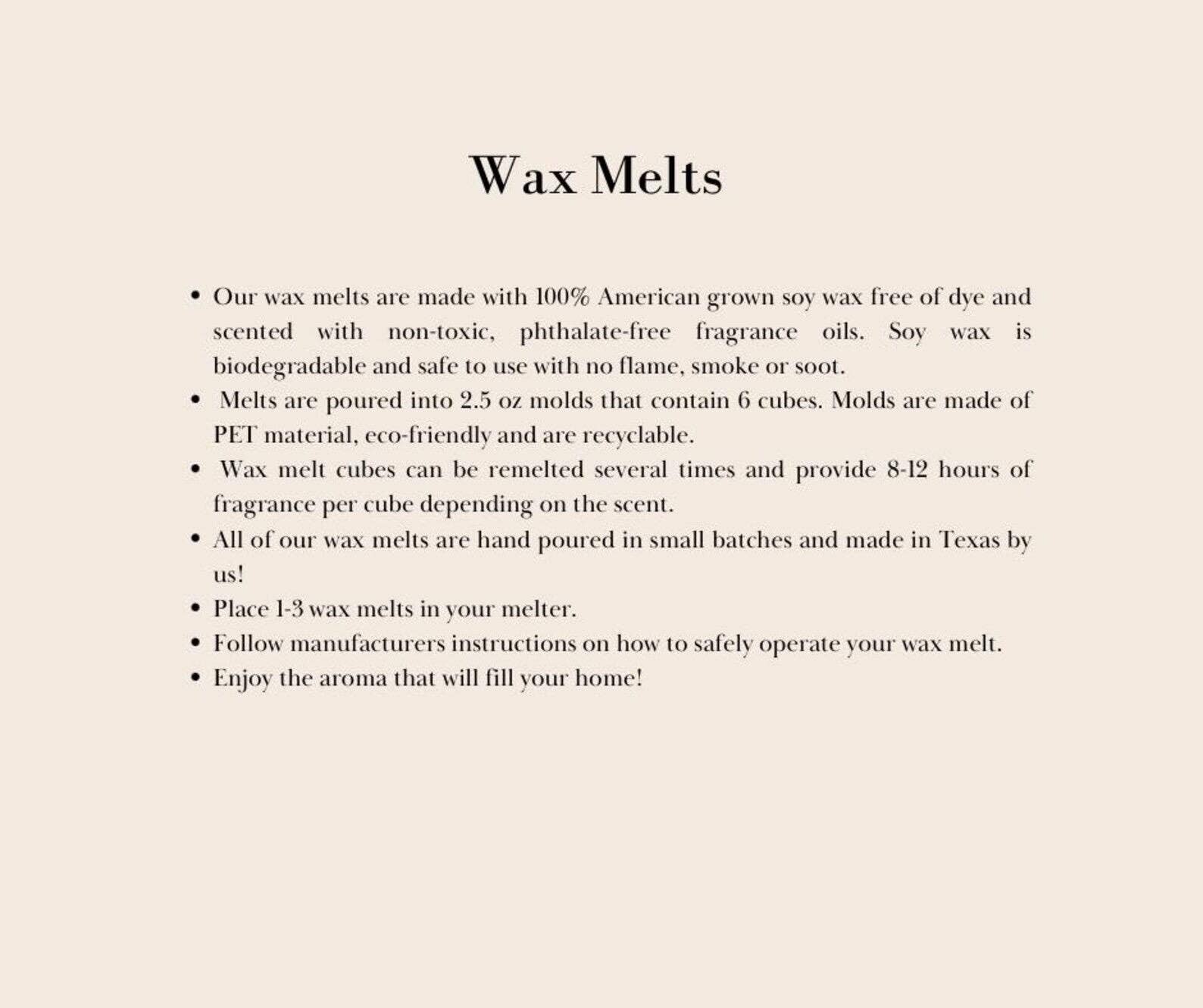 Lonesome  Dove Wax Melts