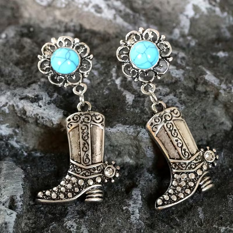 Boot Earrings