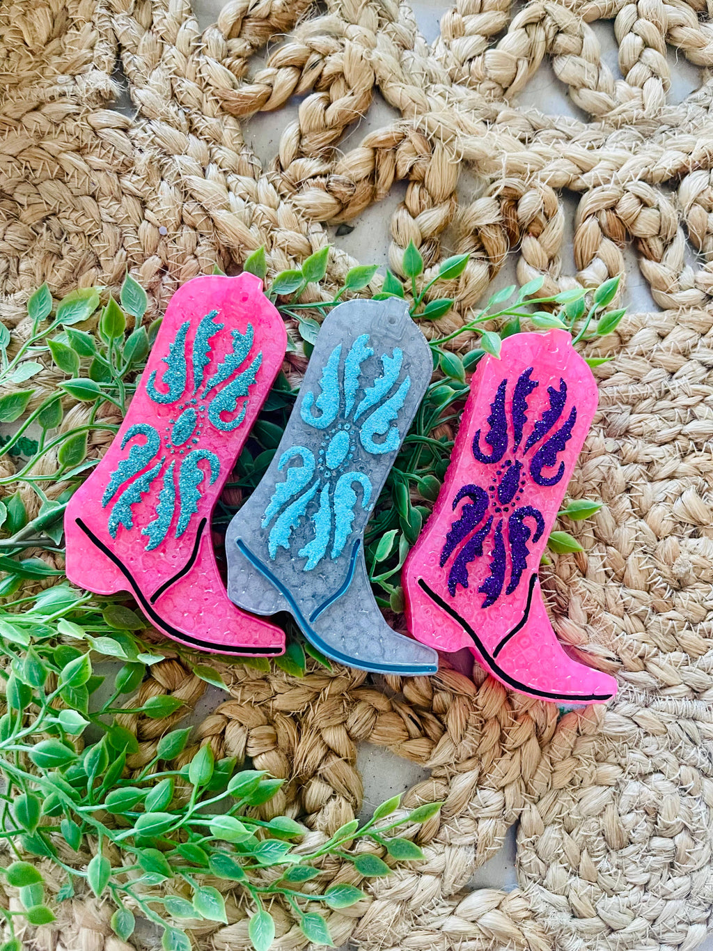 Cowgirl Boot Car Freshie(1)