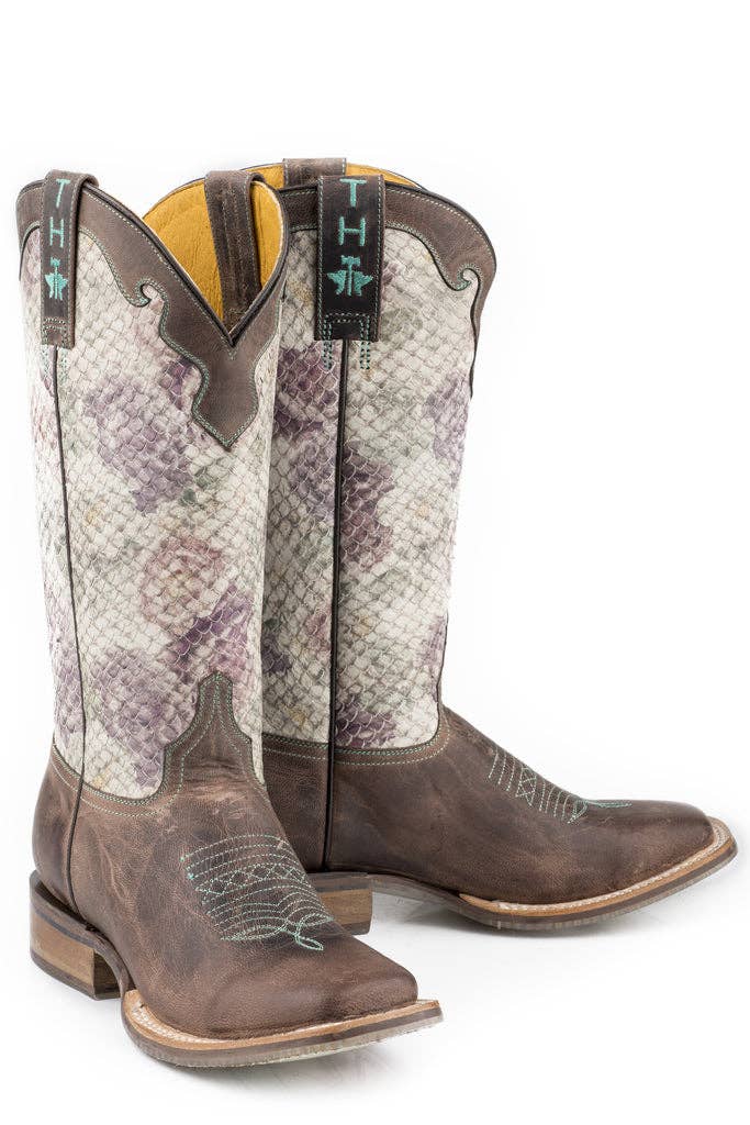 Tinhaul Womens Rosealiscious    Non Removeable Insole Boots