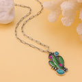 Cactus Pendent Necklace