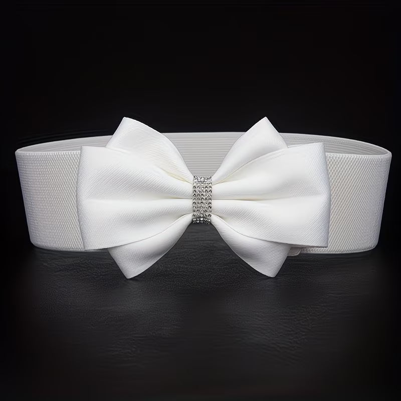 Bling Bow Stretch Belt