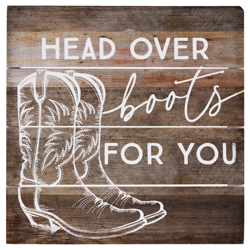 Head Over Boots - Perfect Pallet Petities
