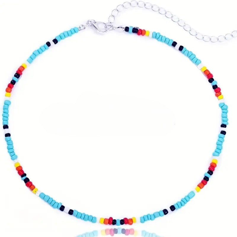 Beaded Choker Necklace