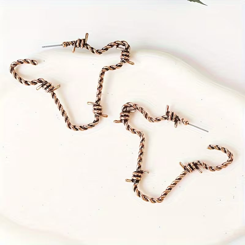 Barbed Wire Earrings