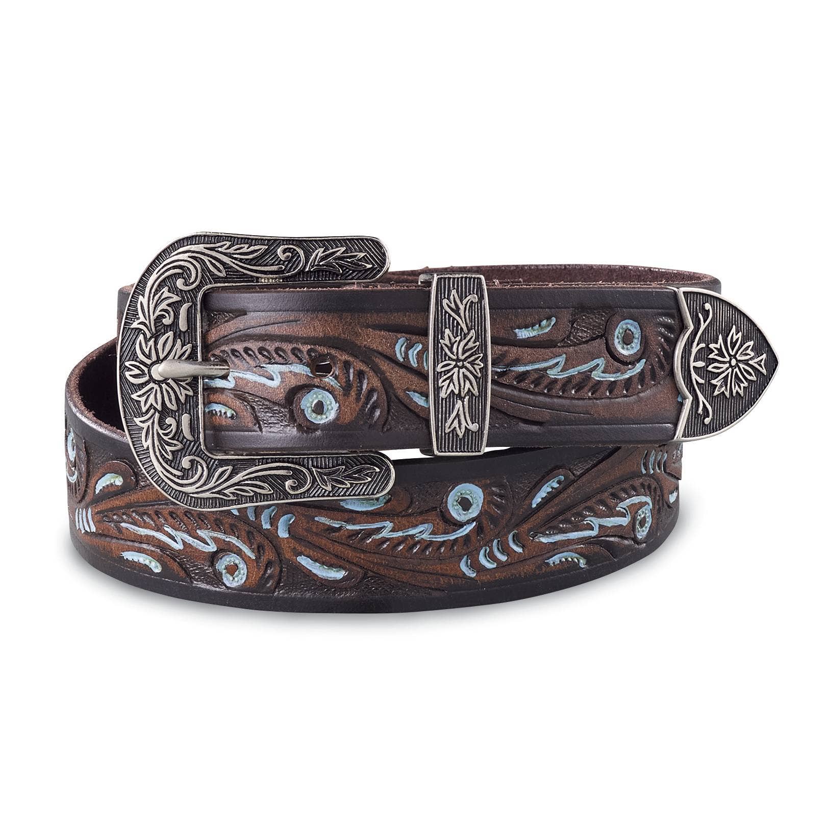 Hartley Tooled Leather Belt
