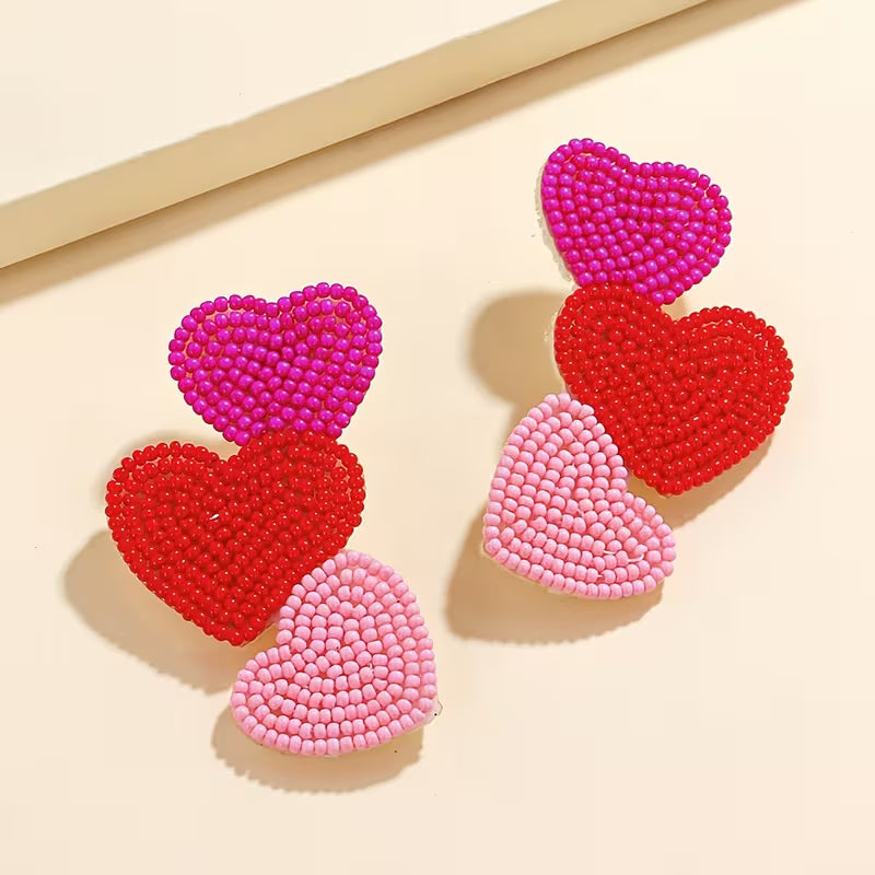 Irregular Heart Earrings