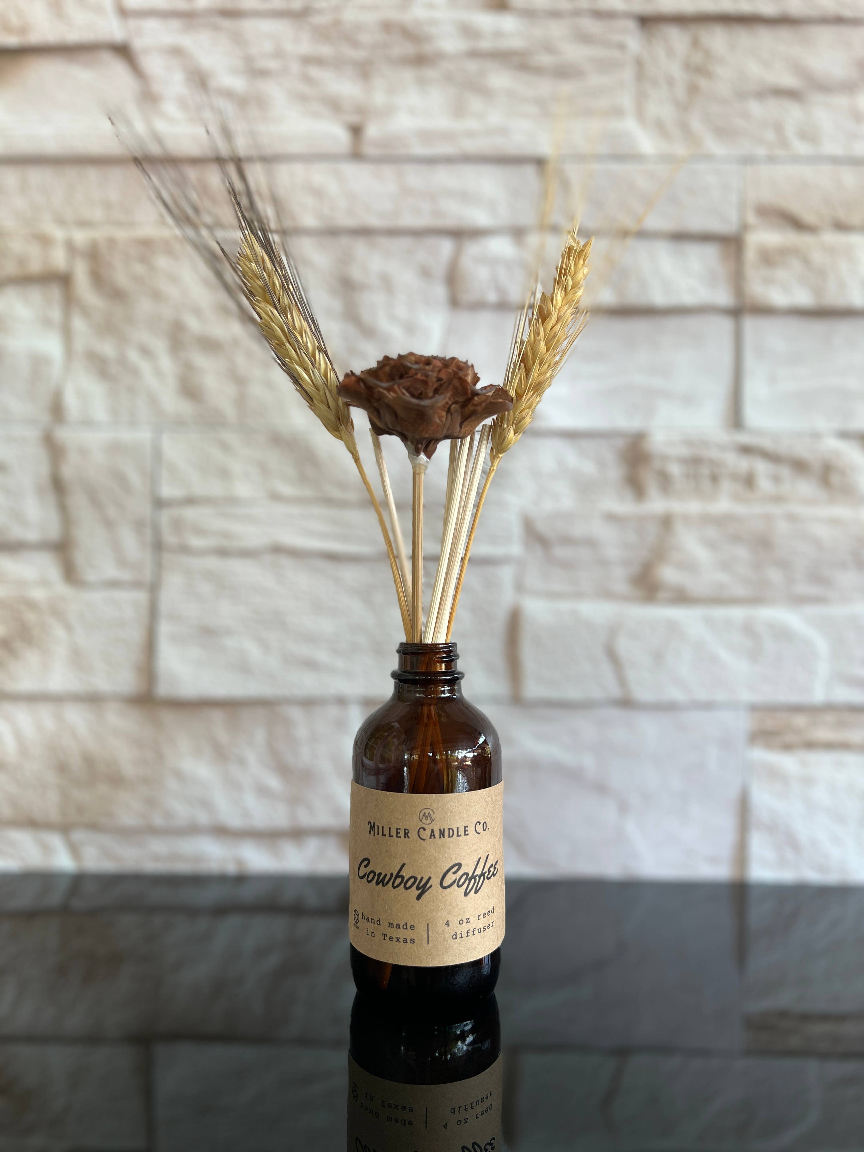 Cowboy Coffee Reed Diffuser--Limited Winter Collection