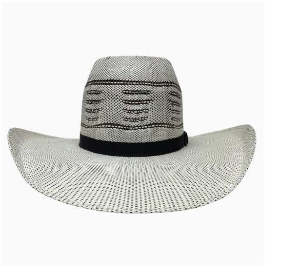 Open Crown Bangora Straw HatTrail Boss