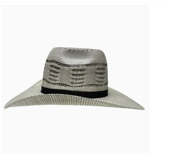 Open Crown Bangora Straw HatTrail Boss